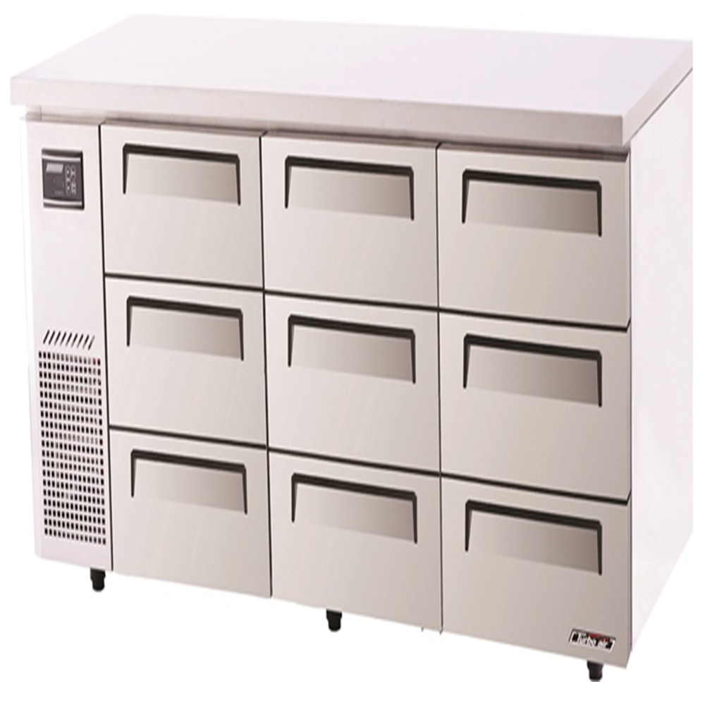 Austune Turbo Air Undercounter 9 Drawers 1800mm-KUR18-3D-9 | Apex