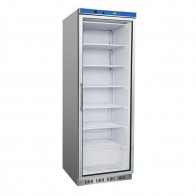 Thermaster Stainless Steel Display Freezer with Glass Door HF400G S/S