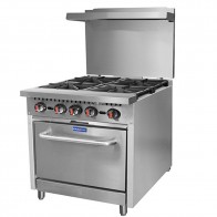 Gasmax 4 Burner with Oven Flame Failure S24(T) 