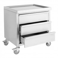 Modular Systems Mobile Work Stand with 3 Drawers MDS-6-700