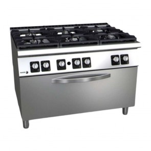 Fagor Kore 900 Series Gas 6 Burner With Gas Oven C-G961OPH