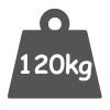 120kg Weight Capacity